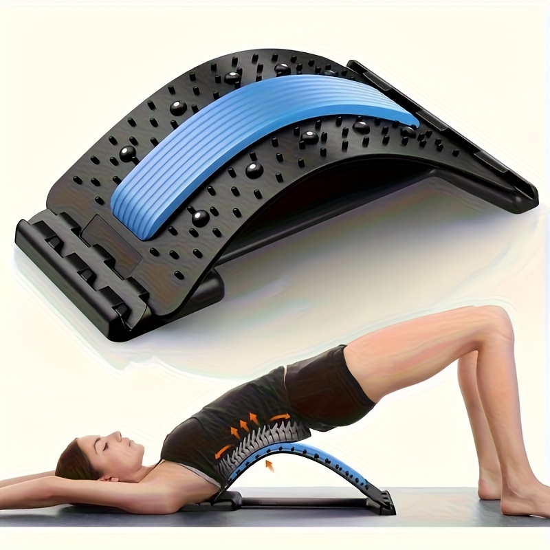 Home Office Work - 3-niveau rugstretcher houdingcorrector lendensteun ergonomisch voor