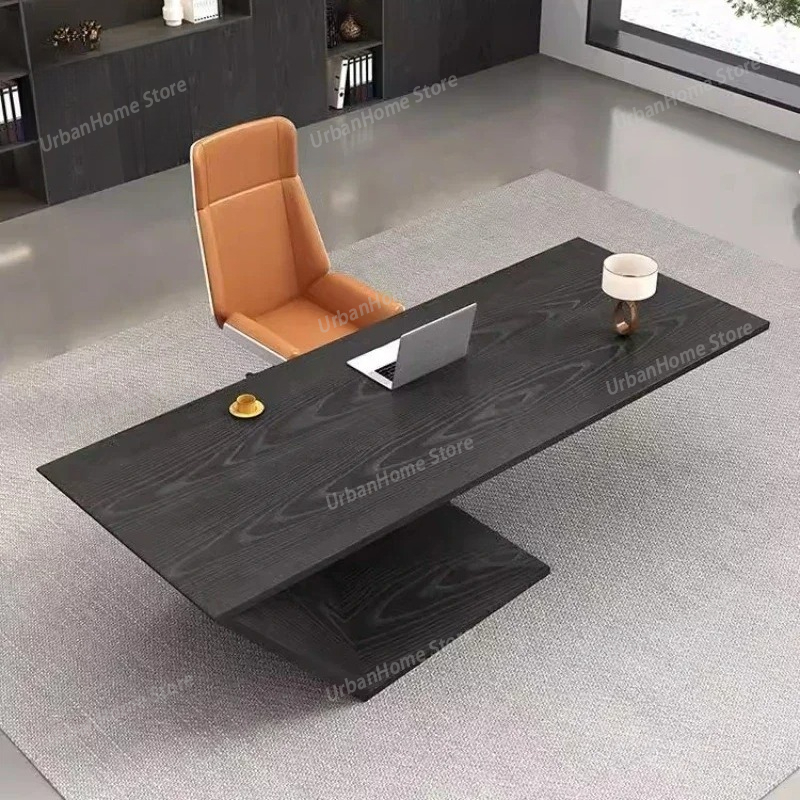 Home Office Work Table - Werkende directiestoel Designer Asthetic Conferentie Kantoortafel