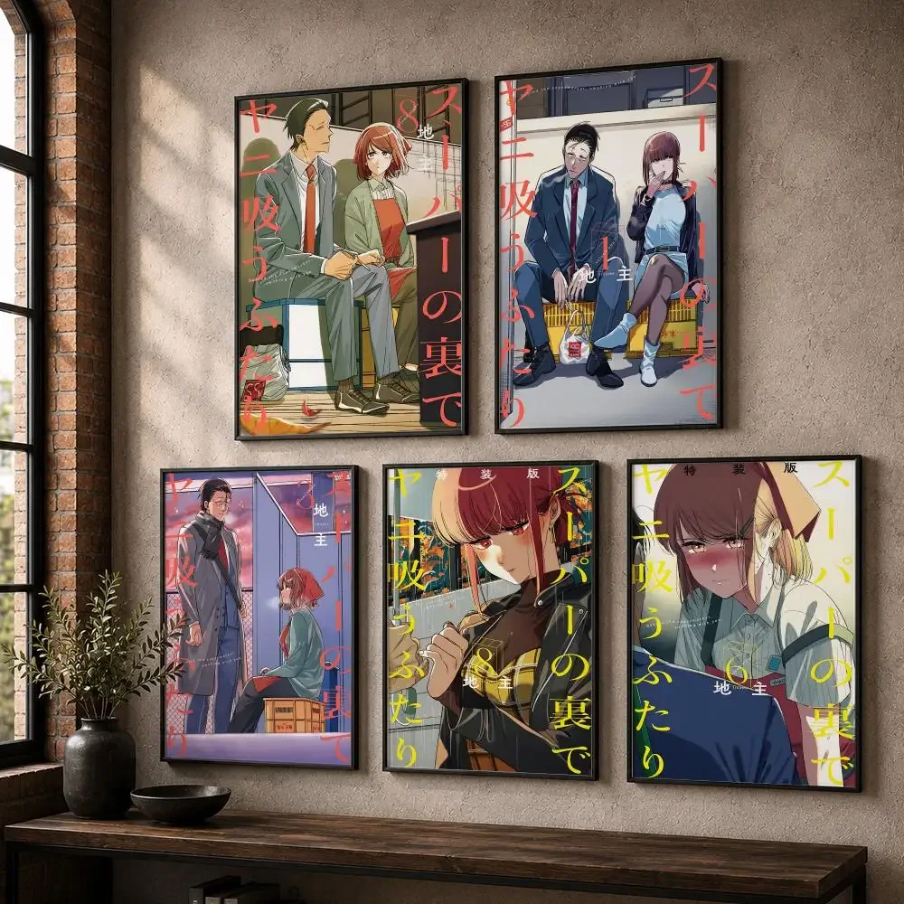 Home Office Romance Manga - Romantiek Manga S-Roken Achter de supermarkt