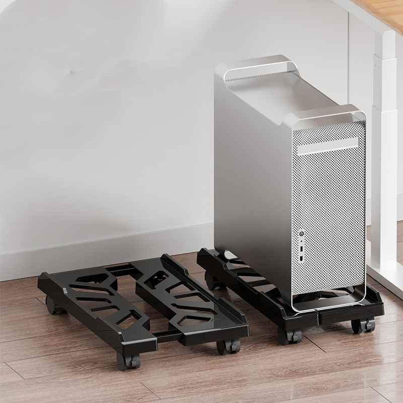 Home Office Printer - Verstelbare mobiele pc-torenstandaard met rollende wielen,