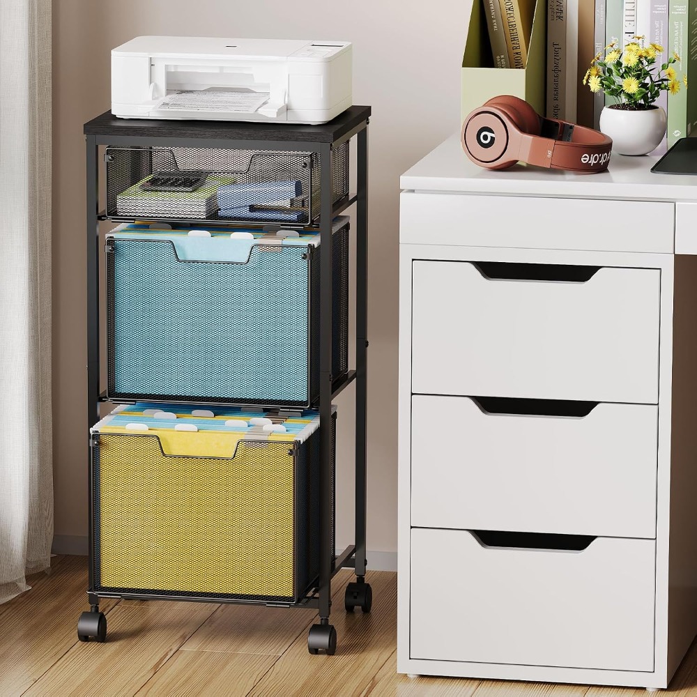 Mobiele archiefkast met 3 lade - Home Office Printer recensie en prijs