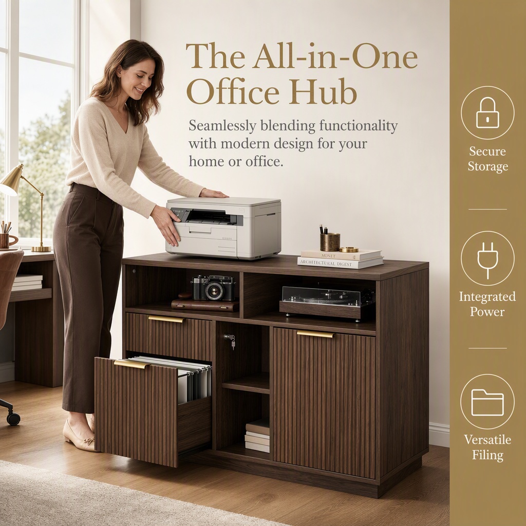 Archiefkast met 4 laden, zijde - Home Office Printer recensie en prijs