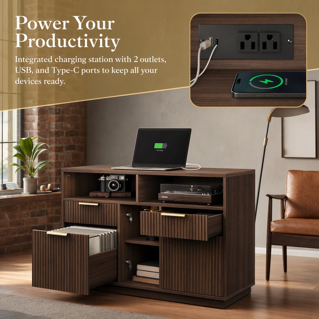 Archiefkast met 4 laden, zijde - Home Office Printer recensie en prijs