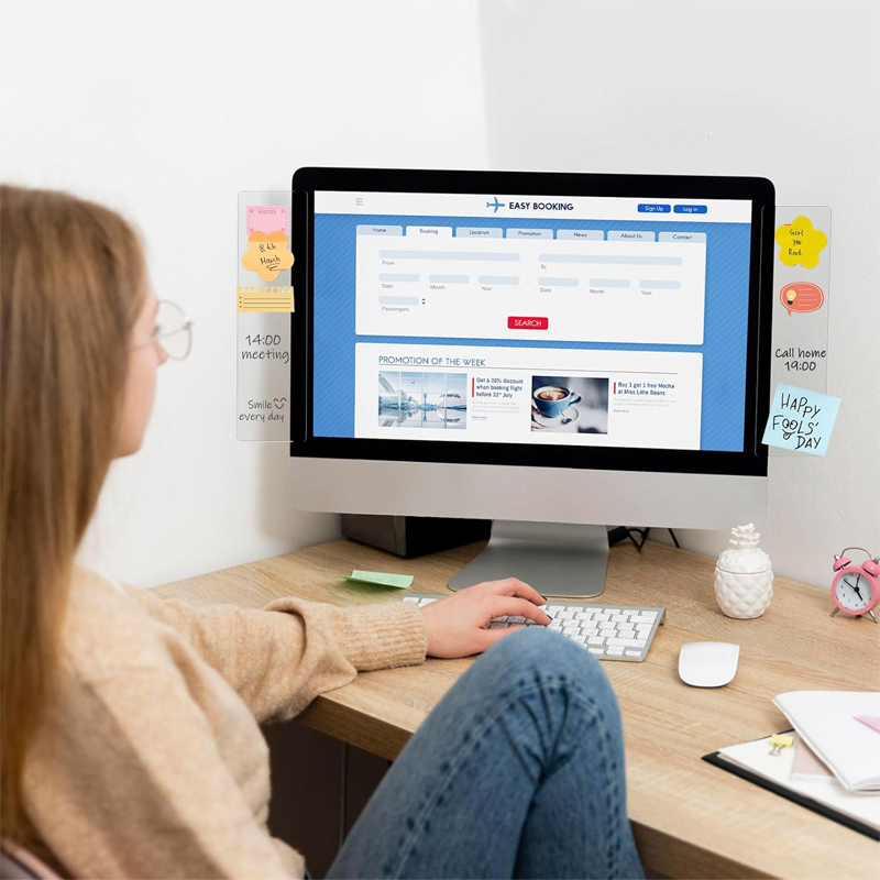2 stuks monitor-memoborden voo - Home Office Work recensie en prijs