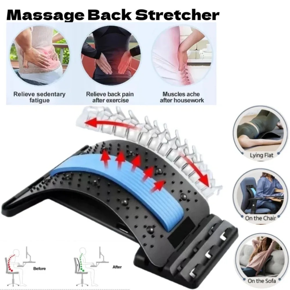 Lumbale rugstretcher, 4-stande - Home Office Work recensie en prijs