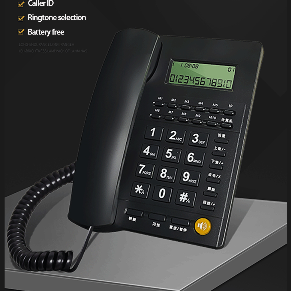 Nieuwe vaste telefoon Desktopt - Home Office Call Center recensie en prijs