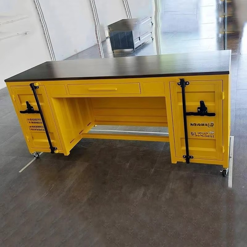 Computerbureau in industriële  - Home Office Work Table recensie en prijs