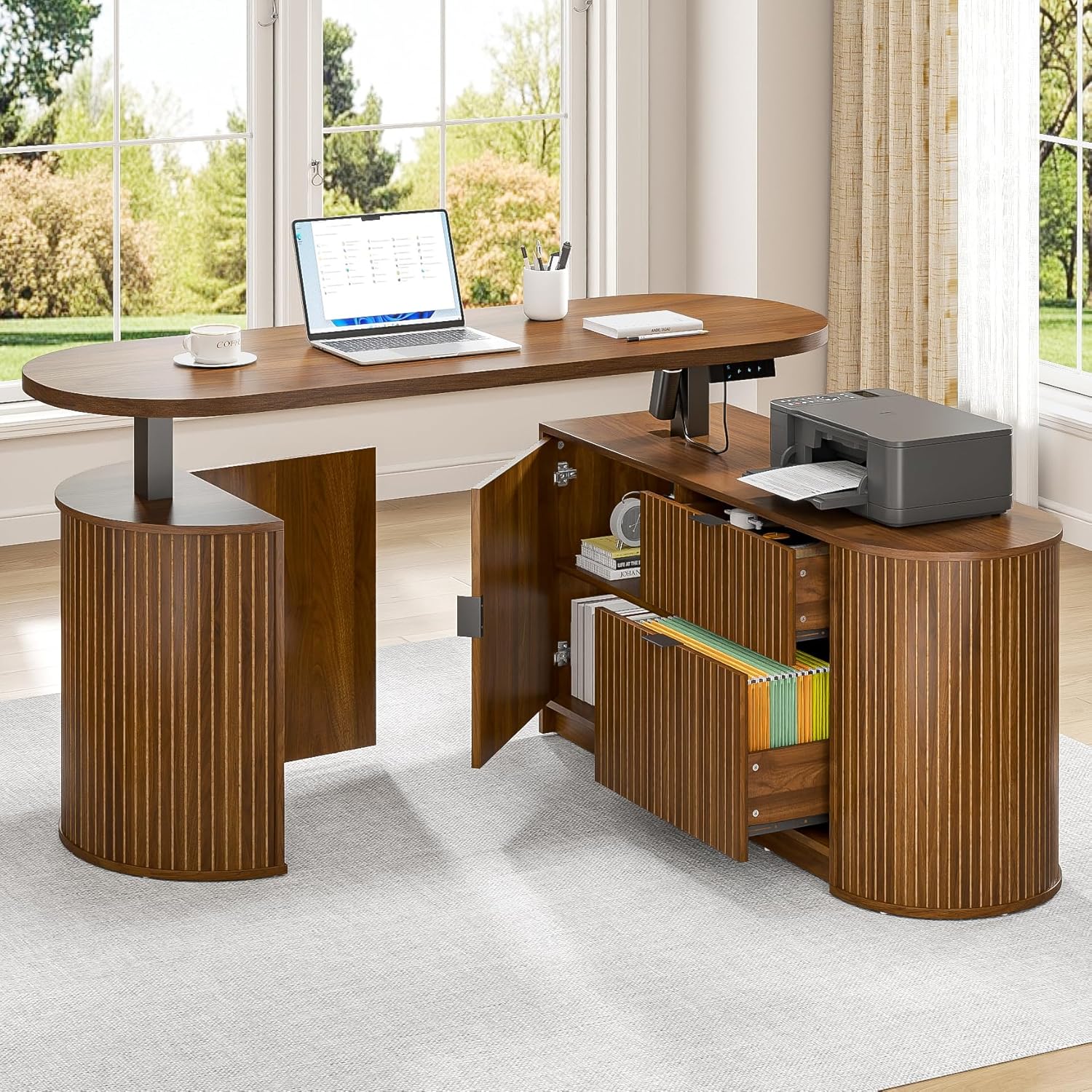 Mid-century modern elektrisch  - Standing Desk Electric recensie en prijs