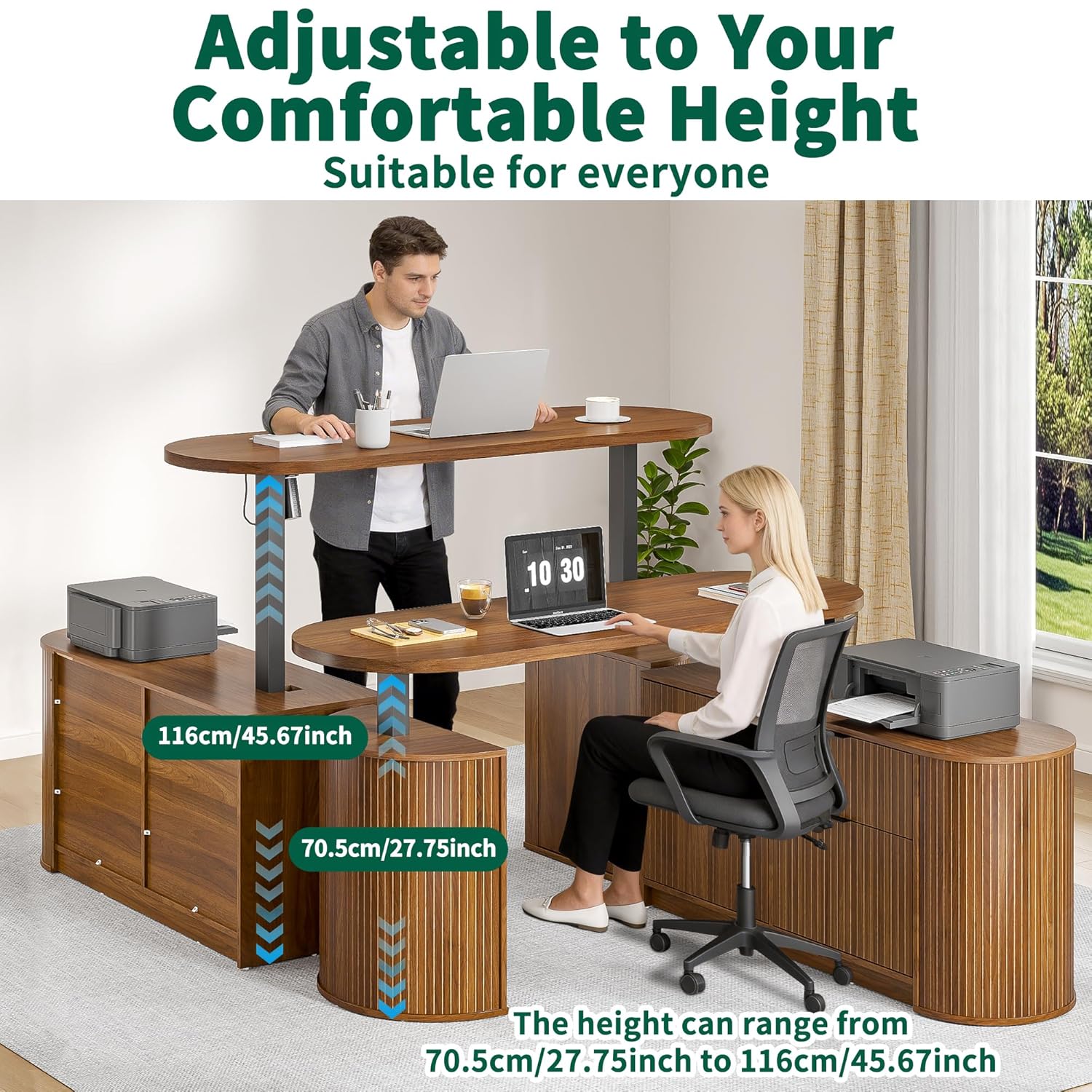 Mid-century modern elektrisch  - Standing Desk Electric recensie en prijs