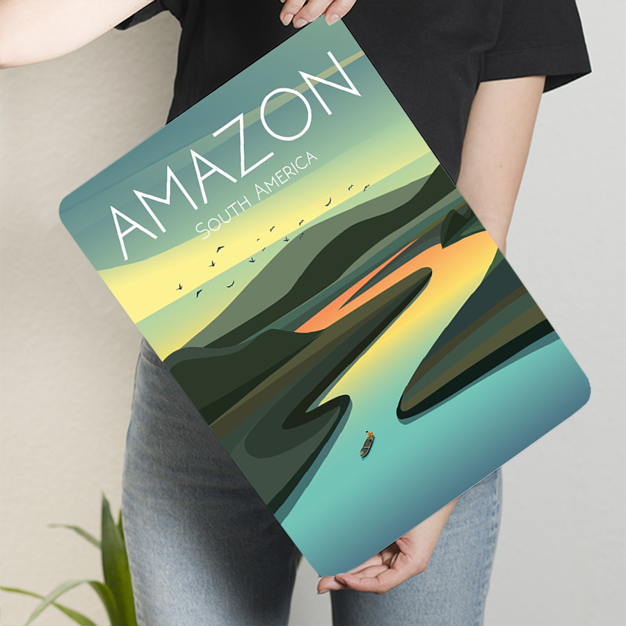 Amazon River landschap metalen - Home Office Amazon recensie en prijs