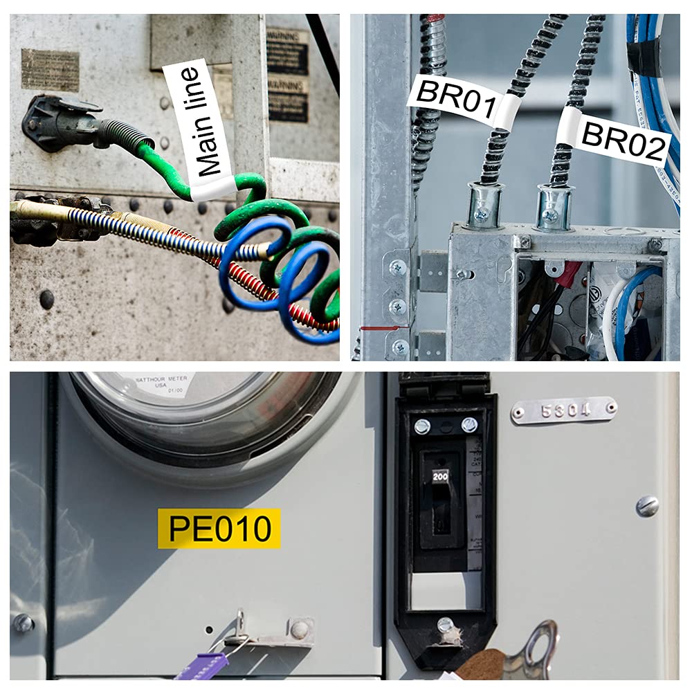 5PK Label Tape voor P3100 E100 - Label Maker Machine recensie en prijs
