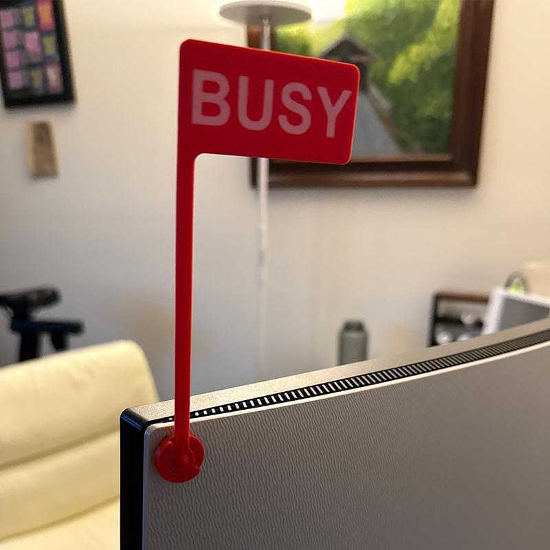 On Call Busy Flag Sign Uniek c - Home Office Call Center recensie en prijs