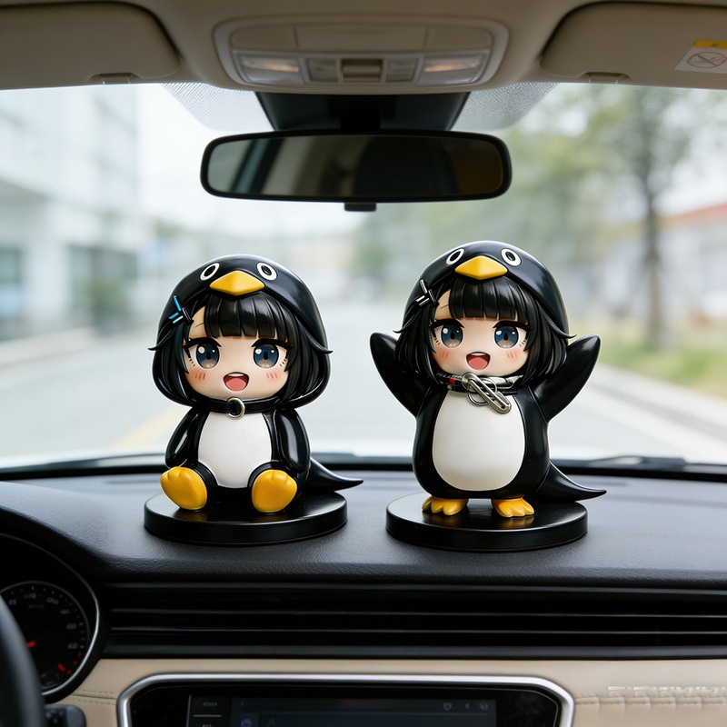 Guguga Kleine Pinguïn PVC Figu - Home Office Romance Manga recensie en prijs