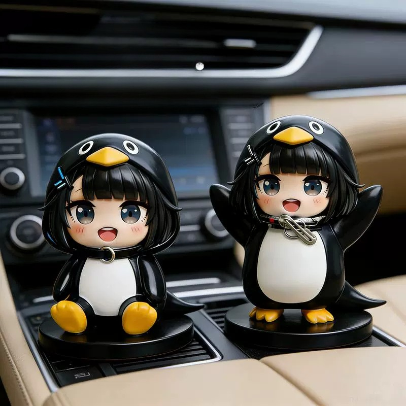 Guguga Kleine Pinguïn PVC Figu - Home Office Romance Manga recensie en prijs