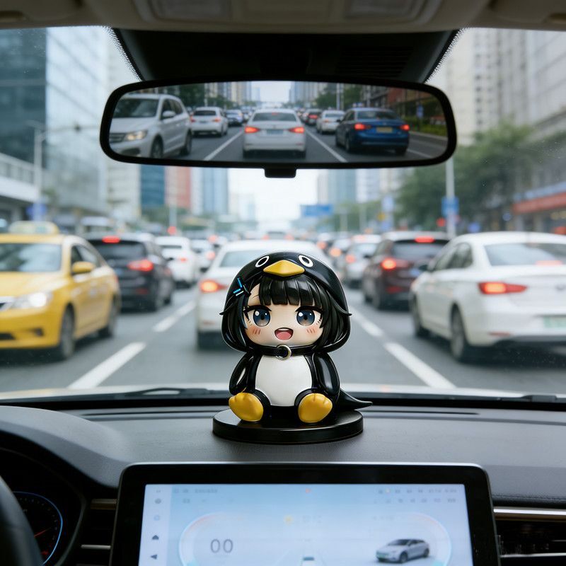 Guguga Kleine Pinguïn PVC Figu - Home Office Romance Manga recensie en prijs