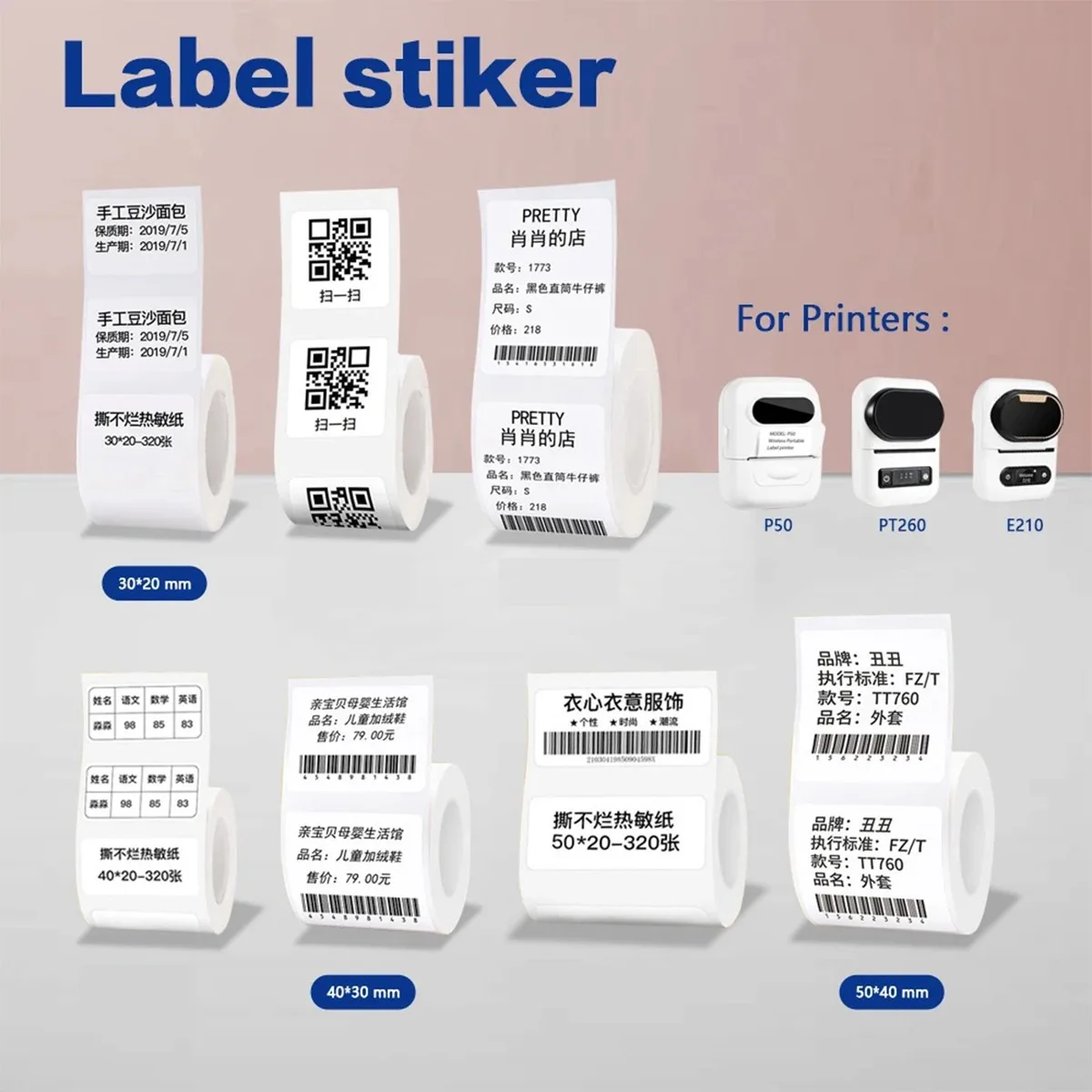 Thermisch stickerpapier Thermi - Label Maker Machine recensie en prijs