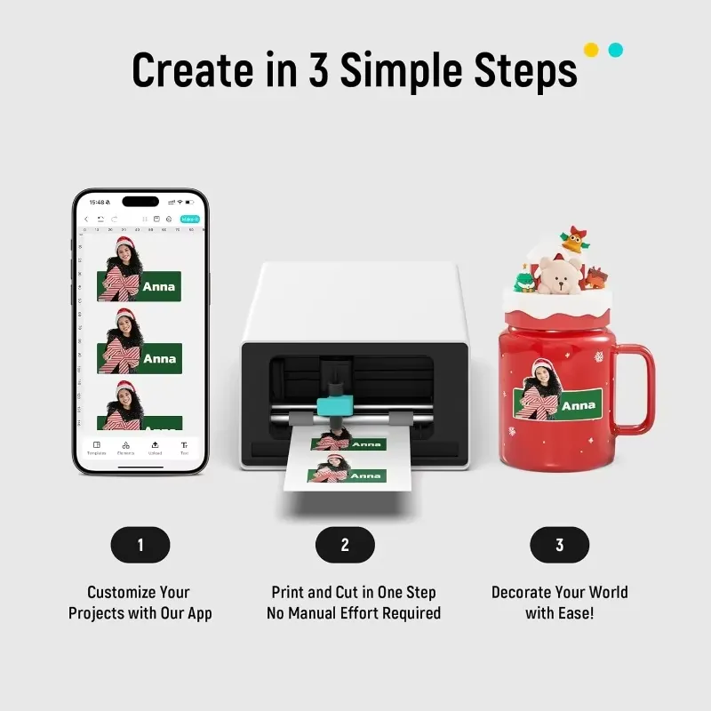 PixCut S1 All-in-One stickerma - Label Maker Machine recensie en prijs