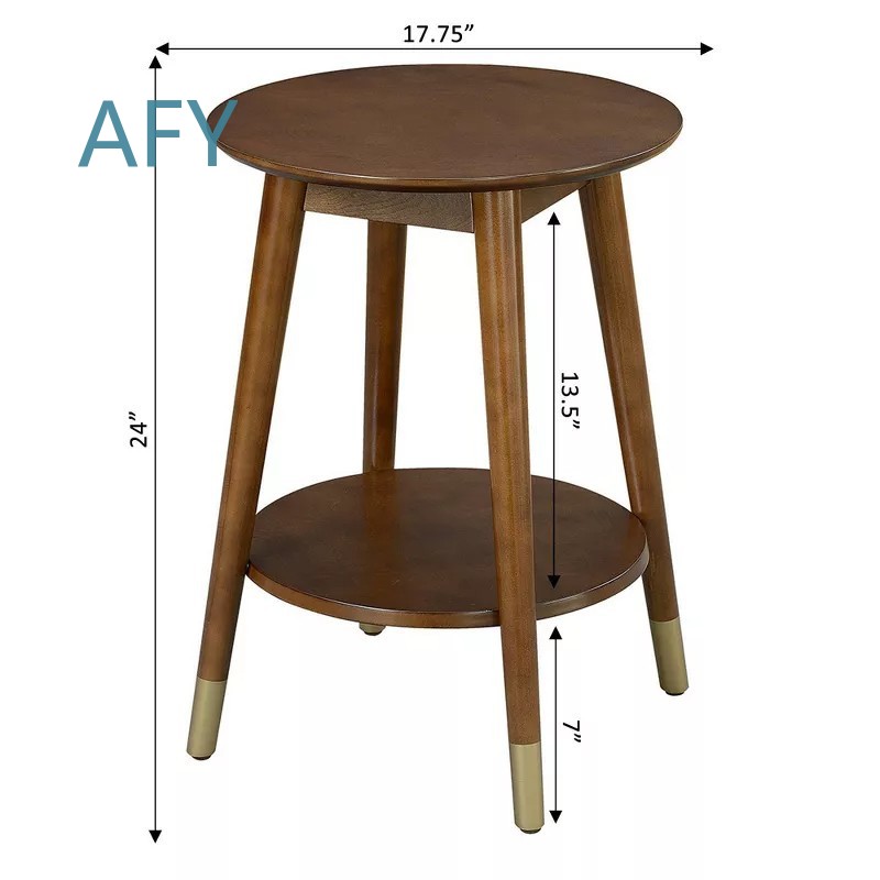 Houten bijzettafel met opbergv - Home Office Ikea recensie en prijs