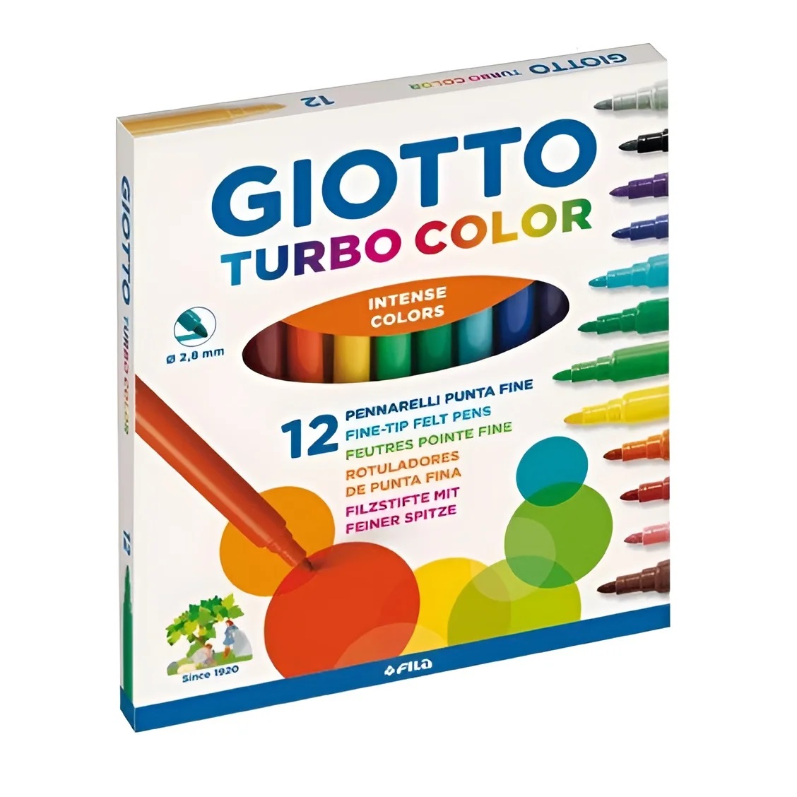 Fancy 12-kleuren wasbare gekle - Copic Marker Sketch recensie en prijs