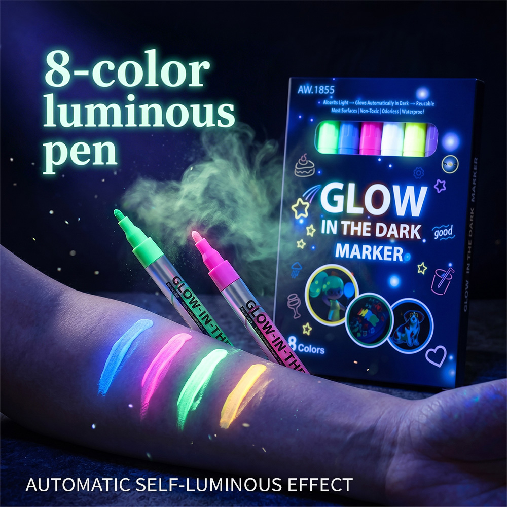8 kleuren fluorescerende licht - Copic Marker Sketch recensie en prijs