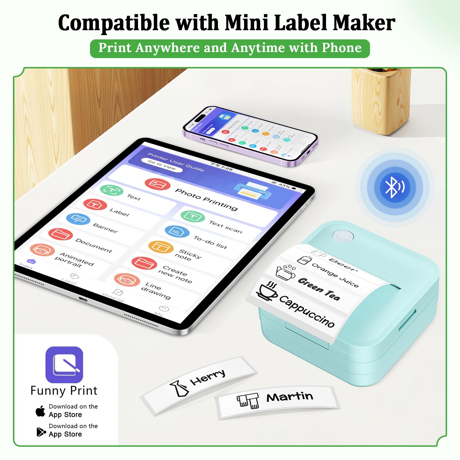 Mini-stickerprinterlabel - 5 r - Label Maker Machine recensie en prijs